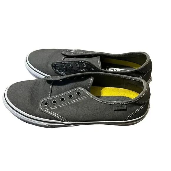 Vans Chukka Low Gray/White Women’s Shoes Size 9.5 - Picture 6 of 7